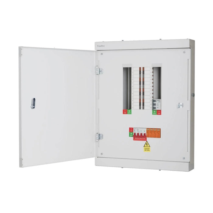 Fusebox TPN11FBX 11 Way T2 SPD 125A 4P Distribution Board