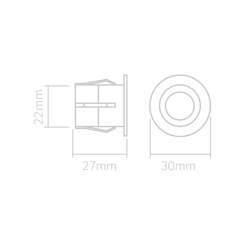Gap Lighting 10 light LED kit including in-line driver and junction box (Warm White)
