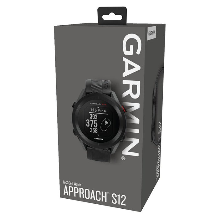 Approach S12, Golf GPS, Black 2024