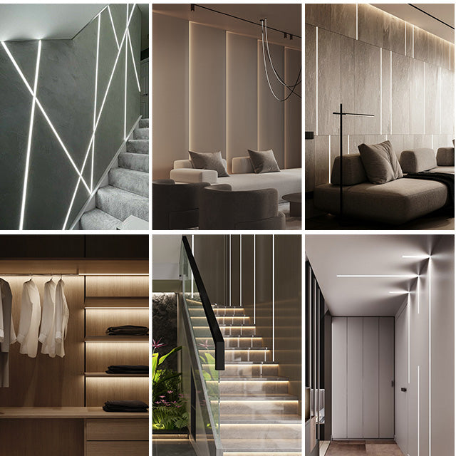 A1010 LED profile 10mm x 10mm aluminum channel for LED strip lights