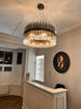 Colmar Round 80cm Antique Brass Chandelier - 50381