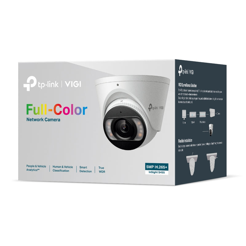 TP-Link Insight S455 5MP Outdoor Full-Colour Turret Network Camera