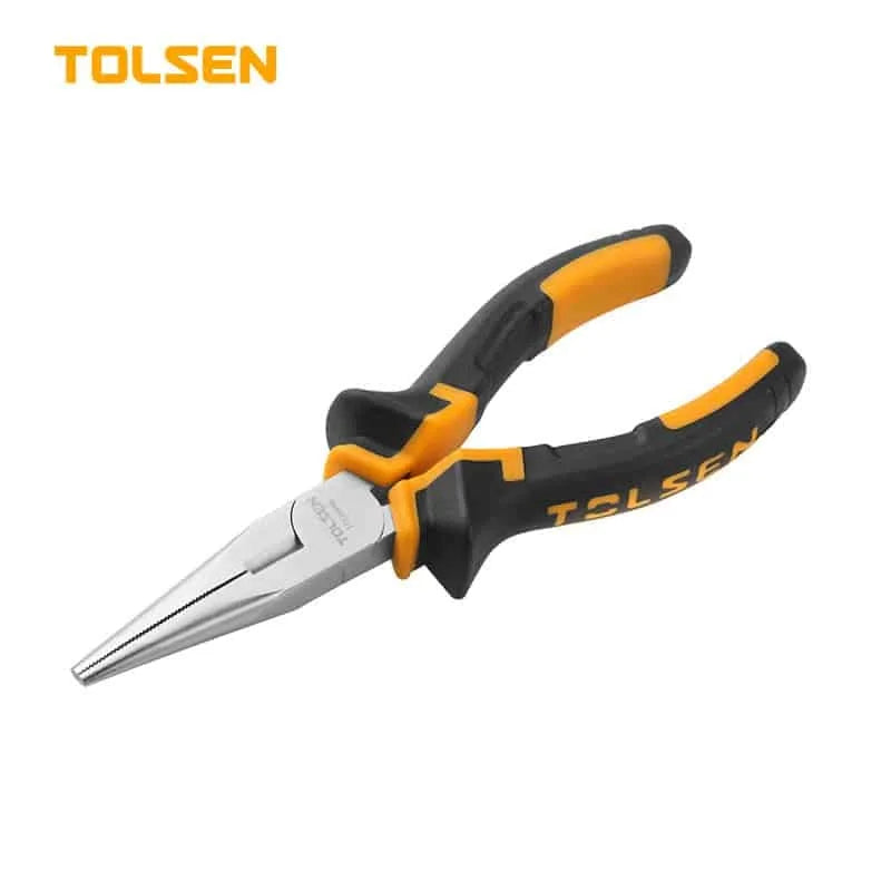 Tolsen 200mm (8" ) VDE Insulated Long Nose Pliers -  21074