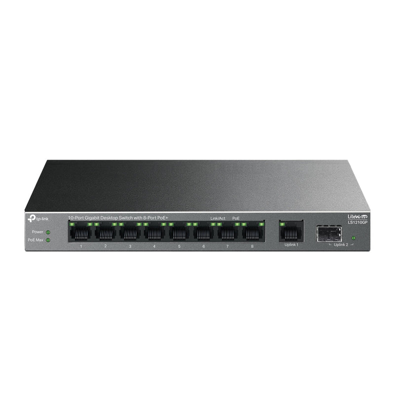 Tp-link 8-Port Gigabit Desktop Switch with 8-Port PoE+