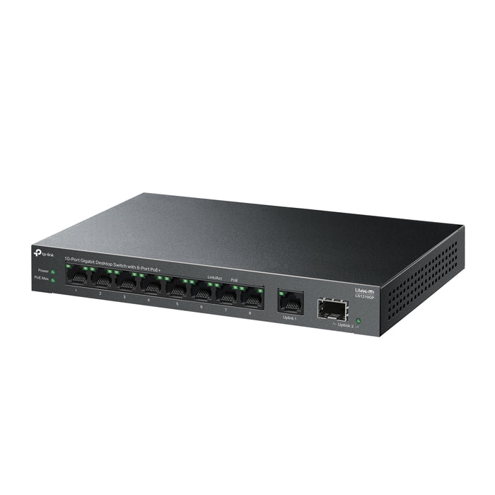 Tp-link 10-Port Gigabit Desktop Switch with 8-Port PoE+