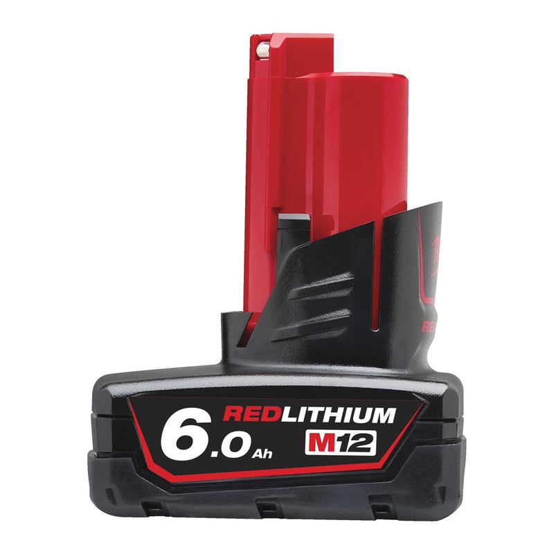 Milwaukee M12 REDLITHIUM 6.0Ah Battery Pack M12B6