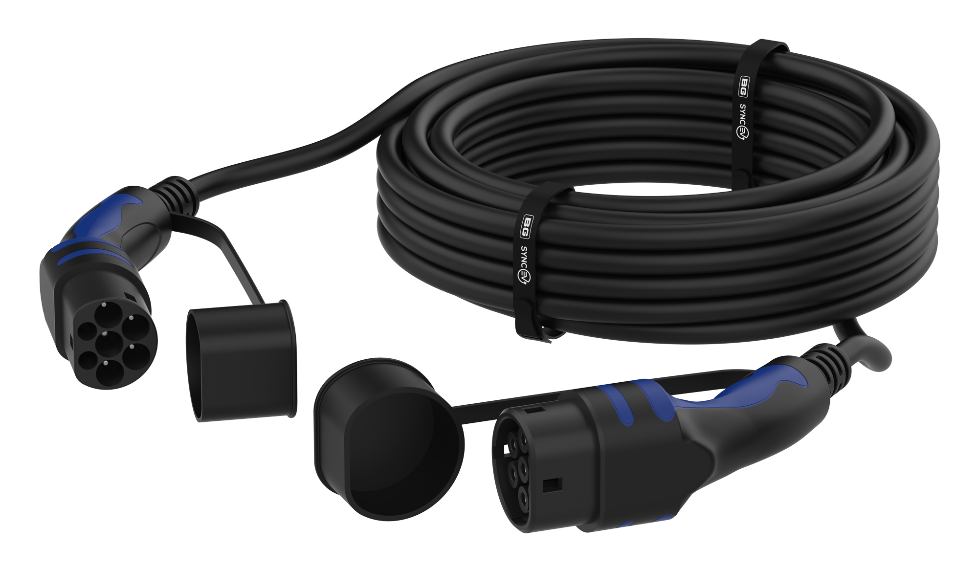 SyncEV EVC223210SL-01 Mode 3 EV Cable 10M T2 to T2 1P