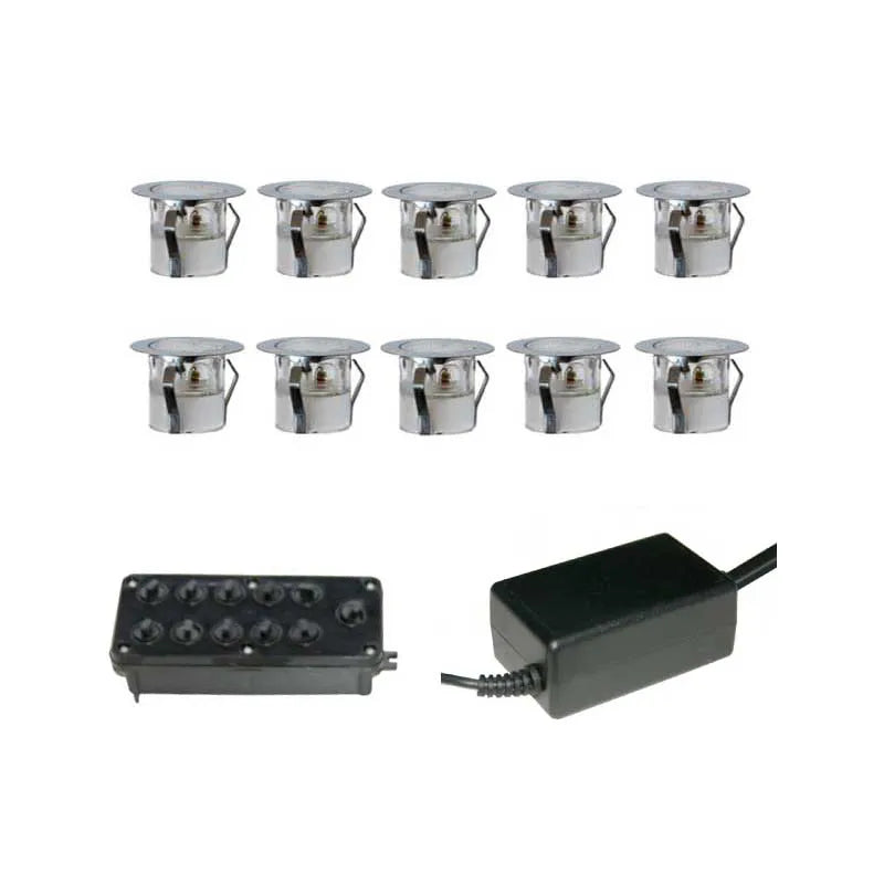 GAP Lighting 10 Light Chrome LED Kit – MAXI (RGB)