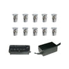 GAP Lighting 10 Light Chrome LED Lighting Kit LED-MINI-KIT(6000K)