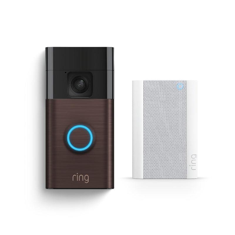 Ring New Battery Video Doorbell (Gen 3) with Chime Pro - BUNDLE