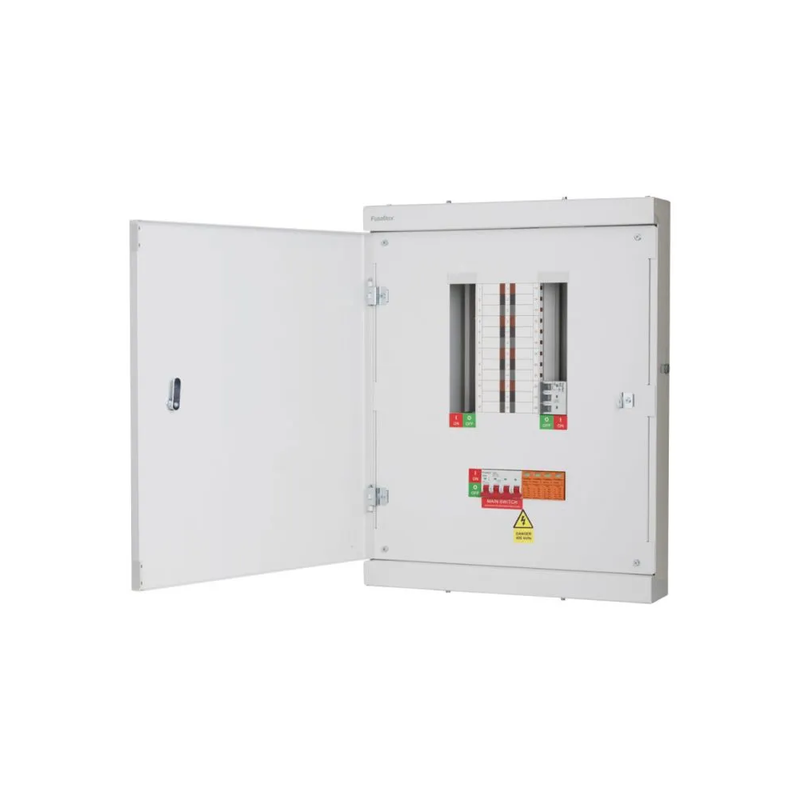 Fusebox TPN07FBX 7 Way T2 SPD 125A 4P Distribution Board