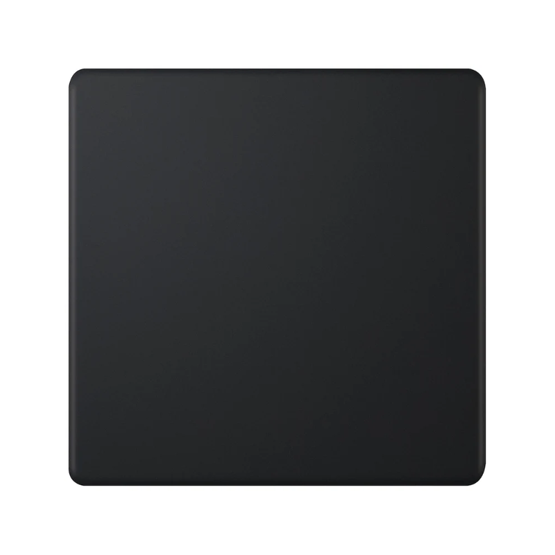 Hilton 1 Gang Blanking Plate – Matt Black