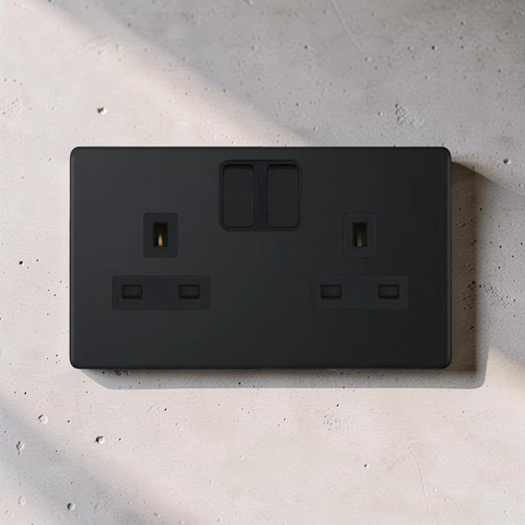 Matt Black With Black Insert (Screwless)