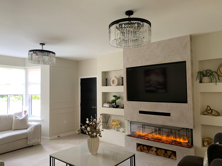 8-3142LF Crystal Suspended Light