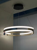 Petra Gold & Black LED Halo Pendant