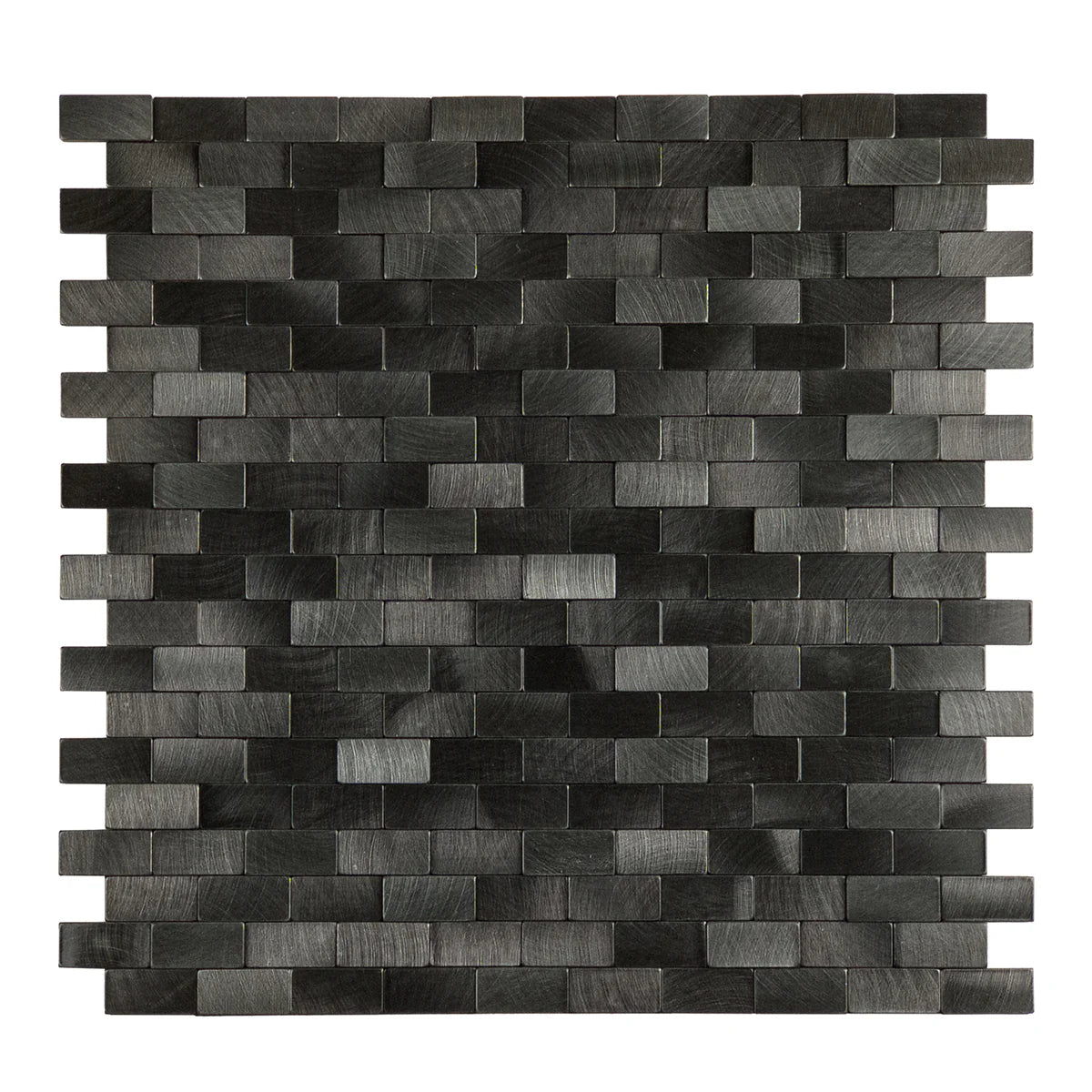 Ener-J Urban Alloy Pattern Peel & Stick Aluminum Tile, Size:300 x 300 x 4 mm (Pack of 4)