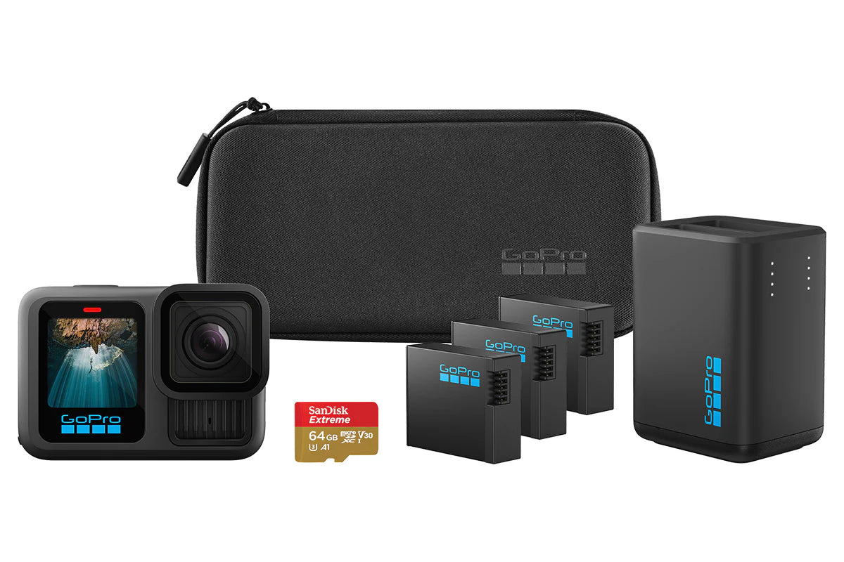 GoPro Hero 13 Black Extended Power Camera Bundle