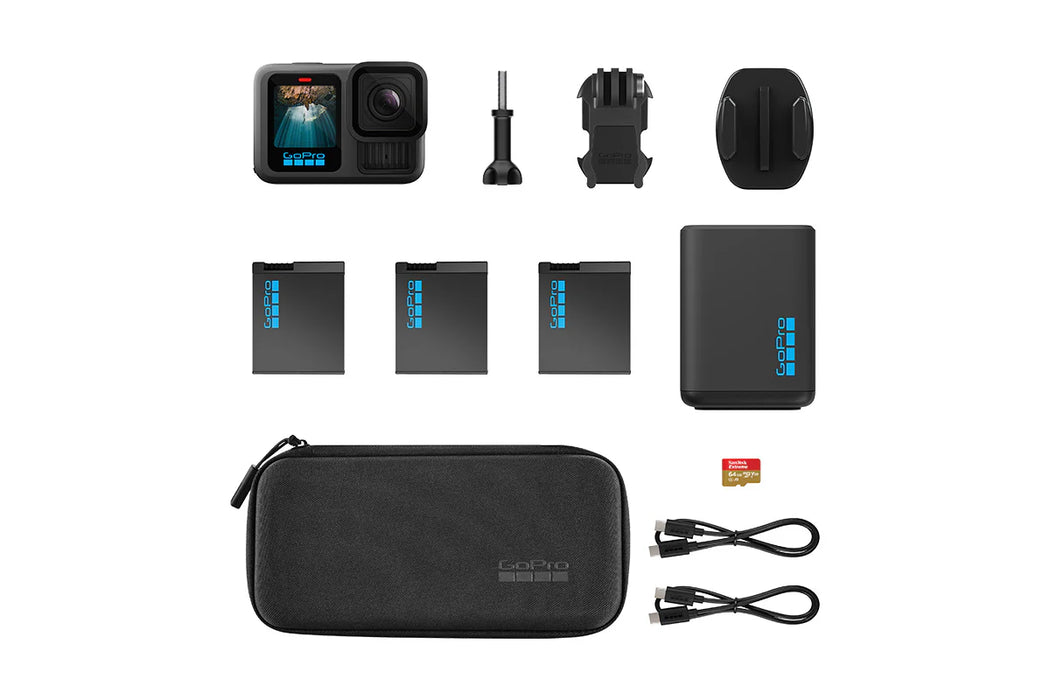 GoPro HERO 13 Extended Power Camera Bundle | Black