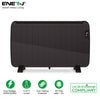 Ener-J 2000W Smart Heater with Aluminium Heating Element & Remote - Black