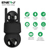Ener-J Smart Wi-Fi Dual Lens Outdoor Dome IP Camera Black Housing IP65