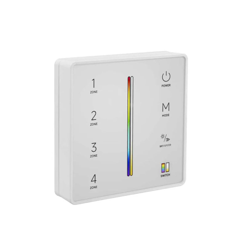 Ener-J RF Wall Remote Control Panel for CCT, RGB, RGBW & RGB+CCT LED Strip Lights
