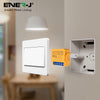 Ener-J Smart WiFi+BLE 1CH Light Switch Module (Max 1 x 150W). Dimmable