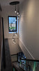 Spear 16 Light LED Crystal Stairwell Light