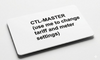 Emlite PJ-CTL-MASTER-50 Programming Card – 50 Use Reset Card for PJW CTL Energy Meters