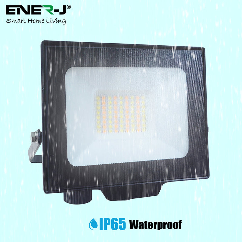 Ener-J 30W CCT Switchable LED Floodlight 2700lm IP65 – PIR Ready - image 2