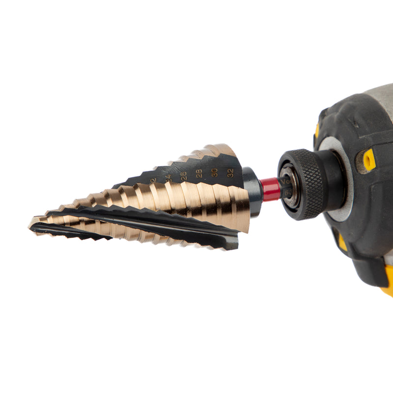 CK T3016 6-32 Vorteck HSS Cobalt Multi Step Drill 6-32mm
