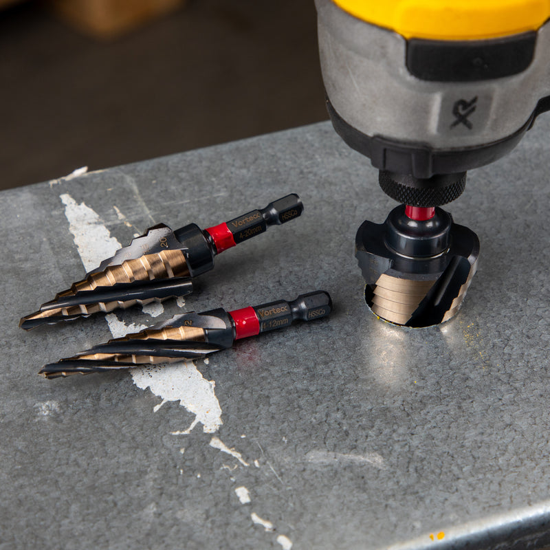 CK T3016 6-32 Vorteck HSS Cobalt Multi Step Drill 6-32mm