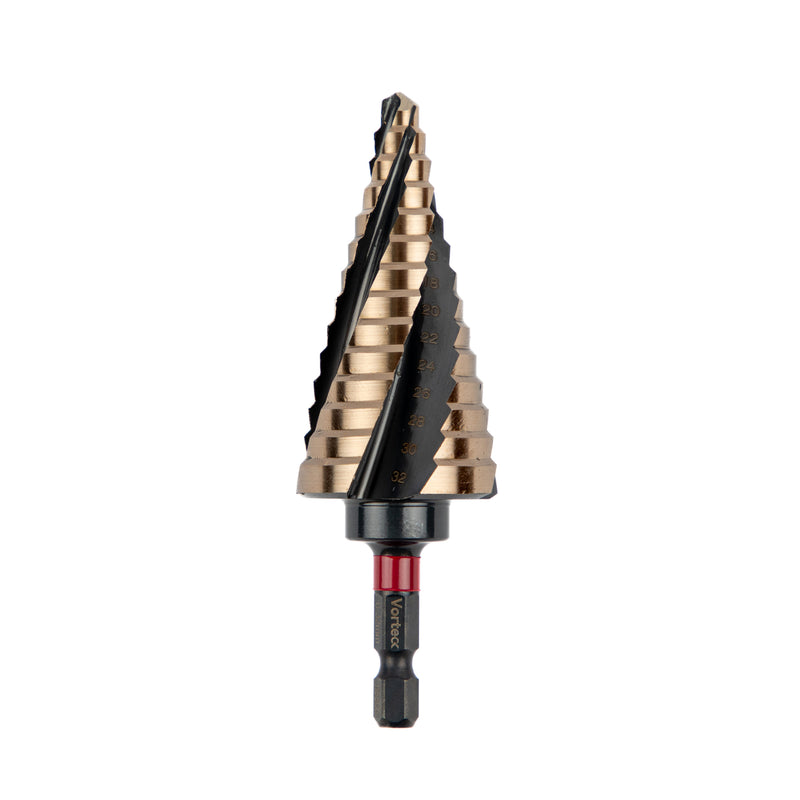CK T3016 6-32 Vorteck HSS Cobalt Multi Step Drill 6-32mm