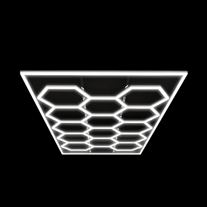 Ener-j 600W Car Showroom Light 440mm*23.6mm *38.1mm(57pcs)+1175mm*23.6mm *38.1mm(12pcs),PC T5 Tubes, 6500K, 100-120lm/W