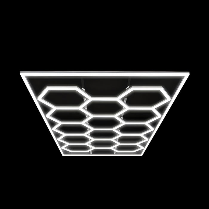 Ener-j 600W Car Showroom Light 440mm*23.6mm *38.1mm(57pcs)+1175mm*23.6mm *38.1mm(12pcs),PC T5 Tubes, 6500K, 100-120lm/W