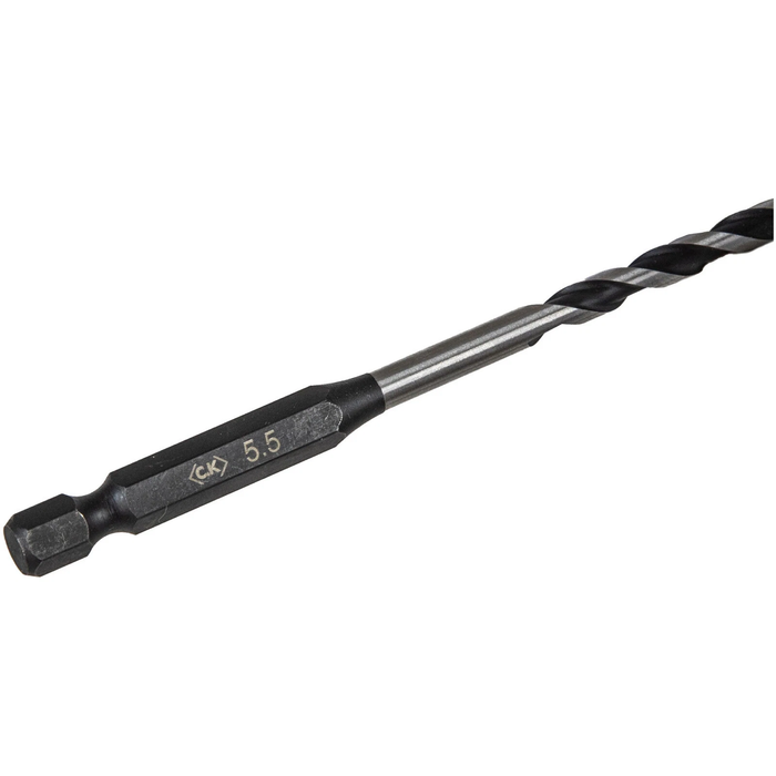 CK T3114 0615 Vorteck Hex Shank Masonry Drill Bit 6.5 x 150mm