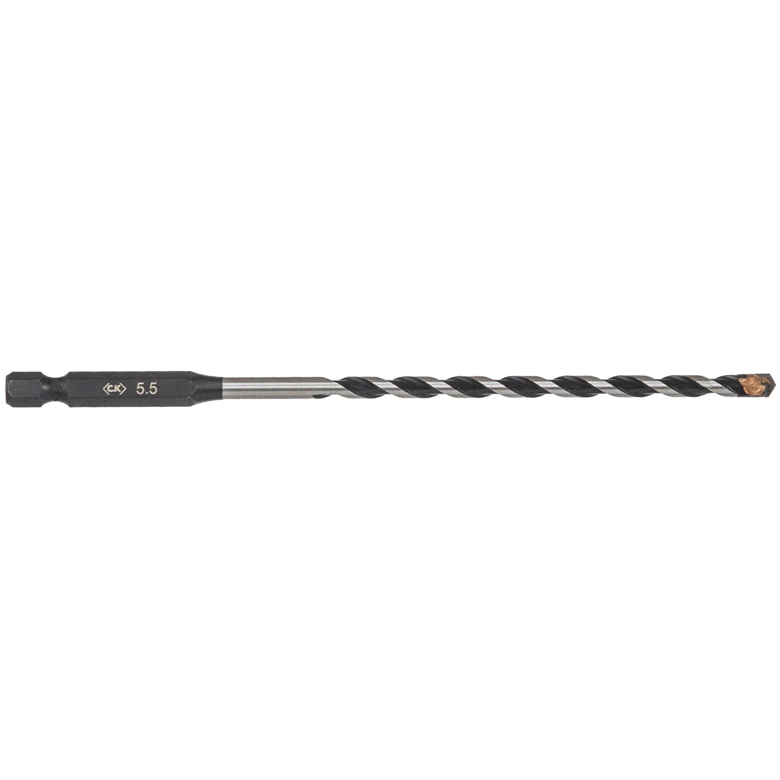 CK T3114 05515 Vorteck Hex Shank Masonry Drill Bit 5.5 x 150mm