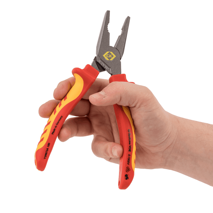 CK T39072A 160 RedLine VDE Combination Pliers 180mm