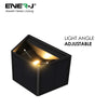 Ener-J Solar Powered Adjustable Beam Angle Up Down Wall Light