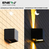 Ener-J Solar Powered Adjustable Beam Angle Up Down Wall Light