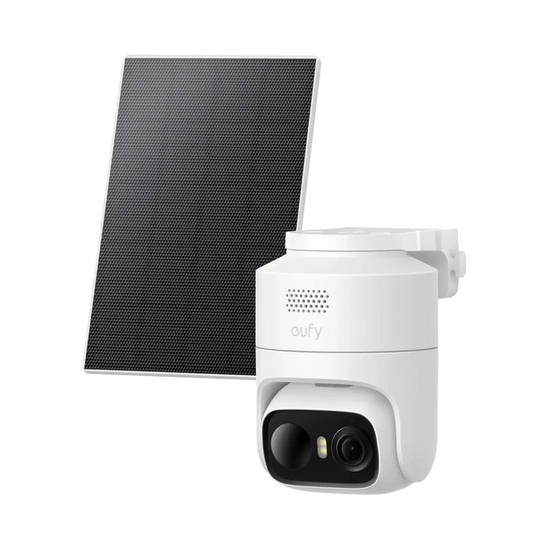 EufyCam C37 4K Solar Outdoor Security Camera – 360° PTZ, AI Tracking & Colour Night Vision (T814X32S)
