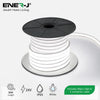 30 Meters 24V Silicon Neon Strip, IP65 Clips & 5 connector cable, White