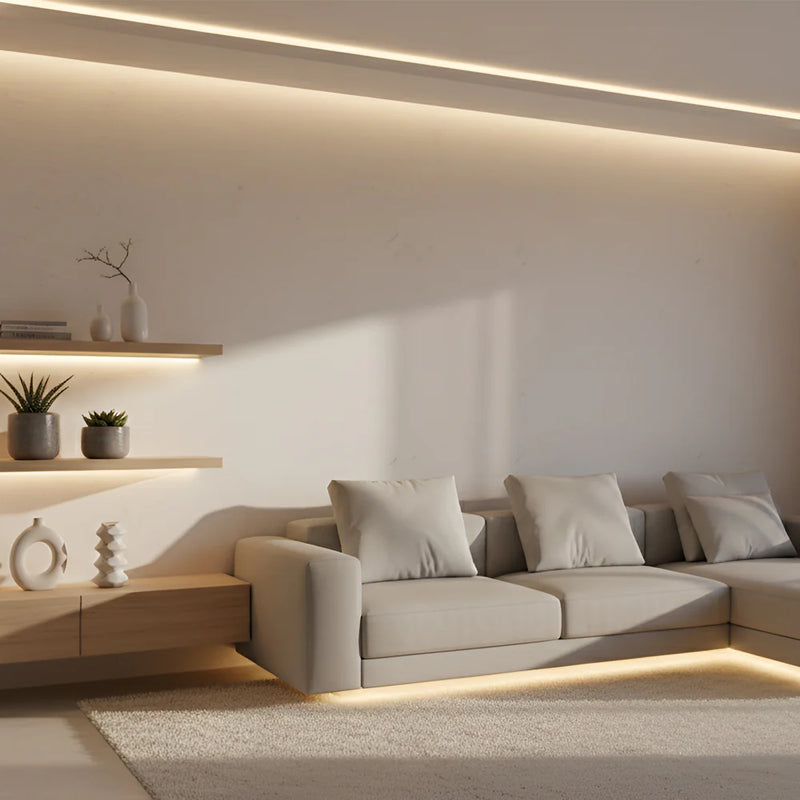 30 Meters 24V Silicon Neon Strip, IP65 Natural White