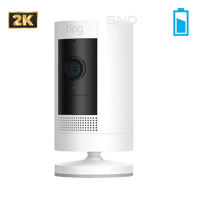 Ring Outdoor Camera Plus (Battery) | 2K White