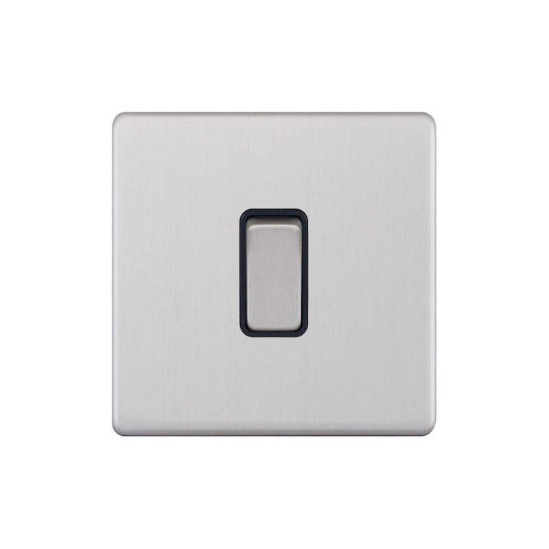 Hilton 10 Amp 1 Gang 2 Way Plate Switch