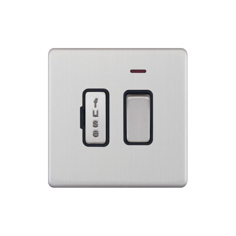 Hilton 13 Amp Fused Connection Unit Switched With Neon