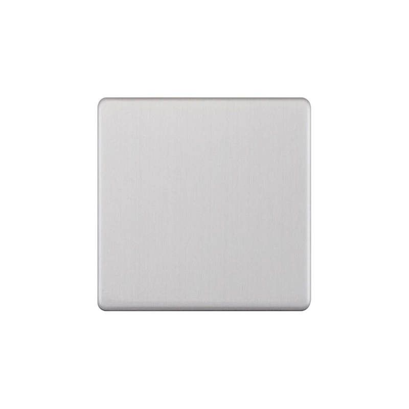 Hilton 1 Gang Screwless Blanking Plate