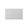 Hilton 2 Gang Screwless Blanking Plate