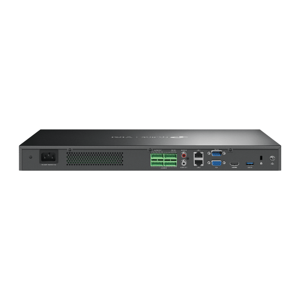 TP-Link VIGI NVR4032H | 32-Channel 4K Network Video Recorder, 4× SATA, Dual Ethernet, H.265+, 16-Channel Playback