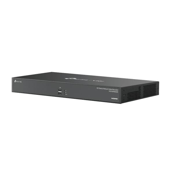 TP-Link VIGI NVR4032H | 32-Channel 4K Network Video Recorder, 4× SATA, Dual Ethernet, H.265+, 16-Channel Playback