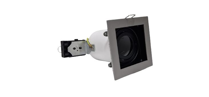 Project Collection Grid 1 Downlight Fire Rated + FREE GU10 5W 3K LED Bulb